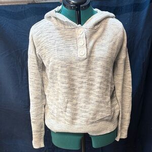 Hem & Thread Light Gray Knit Sweater